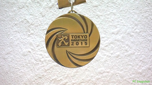 2015东京马拉松奖牌正面 2015东京马拉松奖牌正面