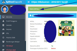 Updater / Patch Aplikasi Dapodikdasmen V.2016C Telah Dirilis Resmi Pada 25 Nopember 2016