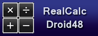 Logo de RealCalc & Droid48