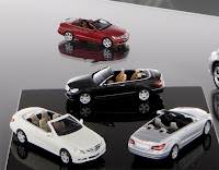 2010 Mercedes E Class Cabrio scale model