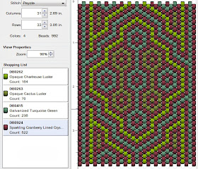 free peyote stitch pattern
