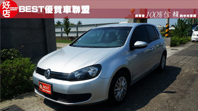 2011年 VW Golf 銀色 福斯中古車