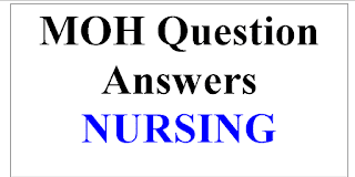 MOH NURSING EXAM QUESTIONS