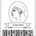 Colorear próceres de la independencia de Honduras