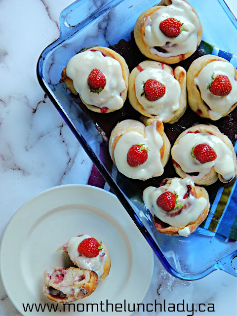 Strawberry Rolls