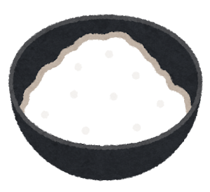 大根おろしのイラスト（器）