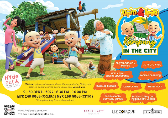 Upin & Ipin Kampung In The City di HYdeout Grand Hyatt Kuala Lumpur