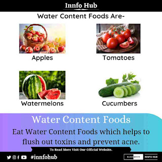 Water Content Fruits.
