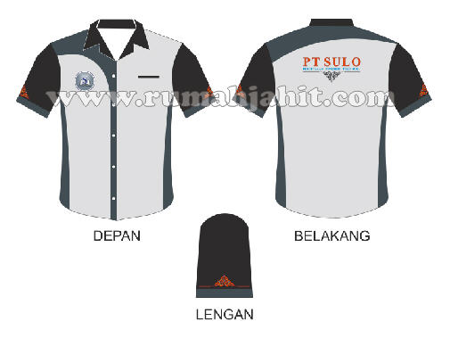 buat kemeja  seragam Baju  Seragam Drill