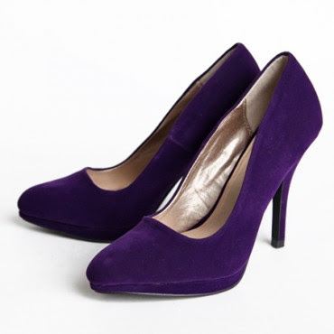 morgan alyse purple heels