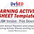 LEARNING ACTIVITY SHEET Sample Template (English)