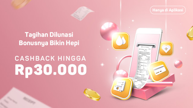 #Bukalapak - #Promo Voucher Bayar Tagihan Dapat Cashback Hingga 30K (s.d 31 Jan 2020)