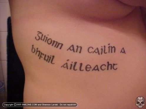 irish tattoo ideas