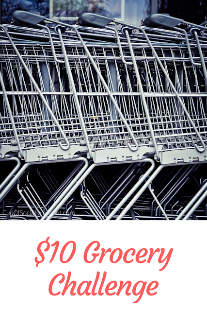 $10 Grocery Challenge | A Cup of Social