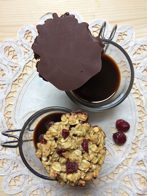 COOKIES DE AVENA CON ARÁNDANOS Y CHOCOLATE RECETA