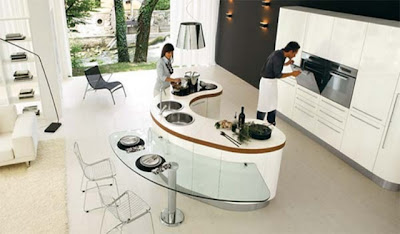 Concept of modern kitchen design arrangement 2