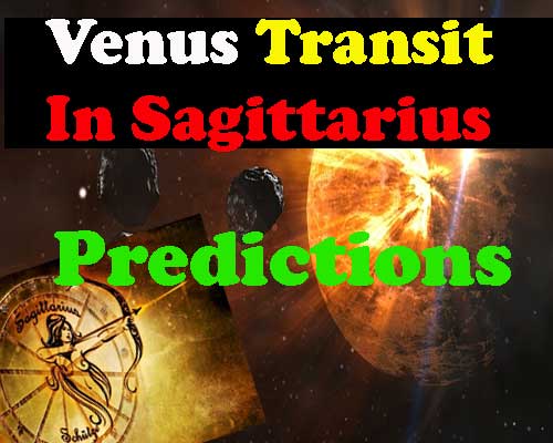 When venus will transit in Sagittarius in January 2024, predictions of Venus in Sagittarius, शुक्र कब करेंगे धनु राशि में प्रवेश ?