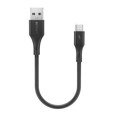 BlitzWolf® BW-MC12 Micro USB Charging Data Cable 0.98ft/0.3m For Samsung S7 S6 Xiaomi Redmi Note 5 