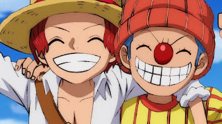 ワンピースアニメ シャンクス バギー 幼少期 ONE PIECE SHANKS & BUGGY