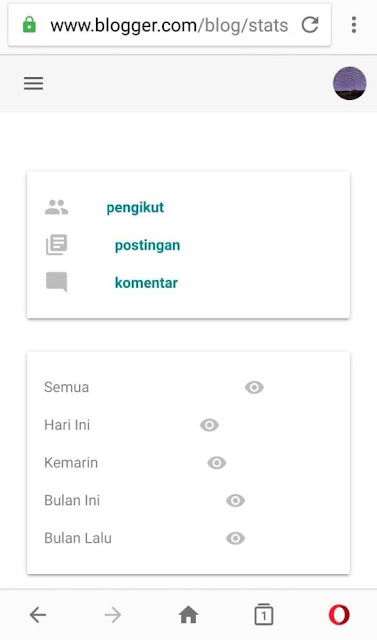 Tampilan Baru Dashboard Blogger  2019 Lebih Responsive 