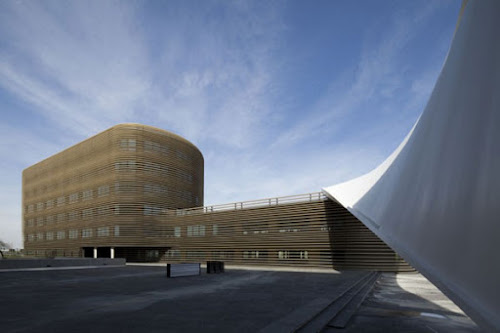 Twisted Modern GalilA e Office Building in Toulouse
