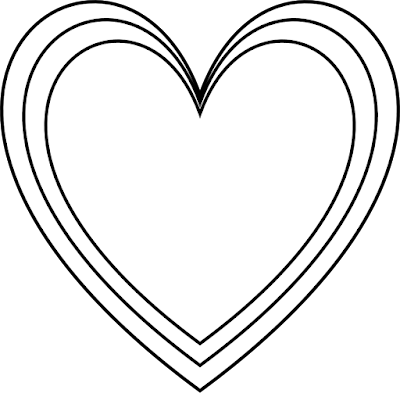 Free Heart Cliparts Black & White