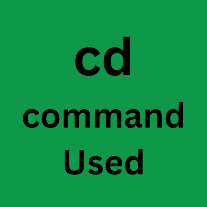 cd command in Linux with examples