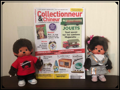 collectionneur et chineur, kiki, monchhichi vintage eighties