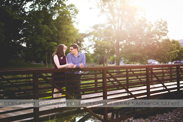 engagement photos at Rose Hulman