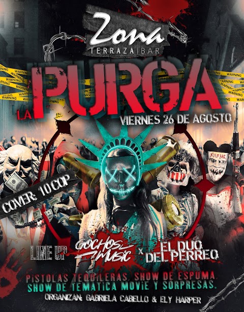 FLYER | Zona Terraza Bar / La Purga