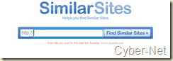 SimilarSites on Cyber-Net