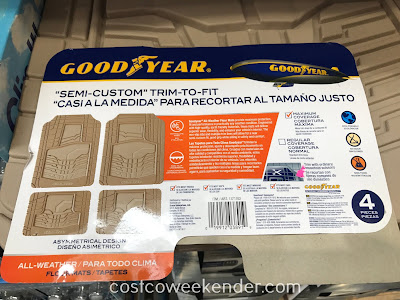 Goodyear All-weather Floor Mats: great for any car