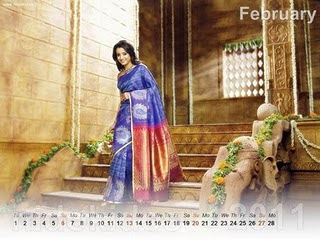 Trisha Desktop Calendar 2011