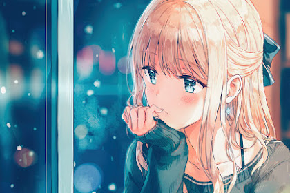 Anime Girl Wallpaper Blonde Hair