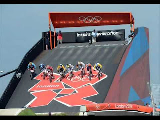 BMX olympic mens final in London 2012 