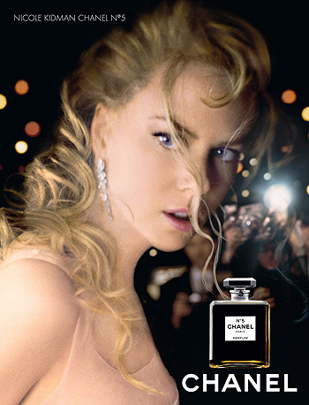 2004, nicole kidman the new face of chanel