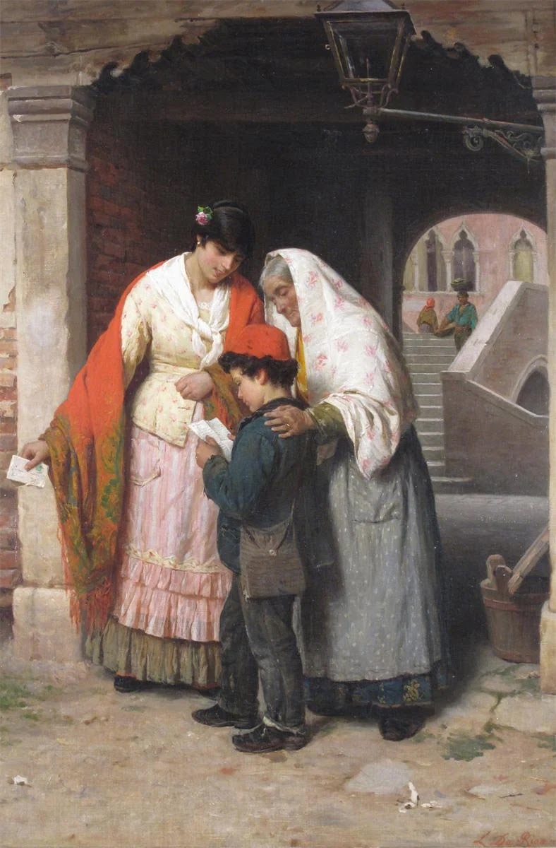 Luigi da Rios(1843-1892) | An Italian Genre Painter