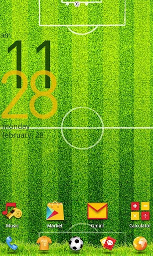 Football GO LauncherEX v1.1 Theme Android APK Media