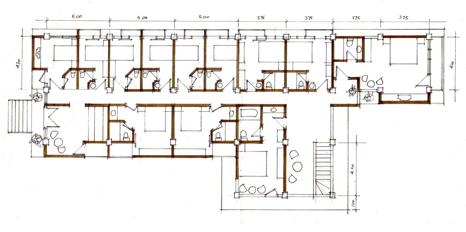 Denah Hotel 2 Lantai 2015 Desainrumahidaman.info ~ Desain 