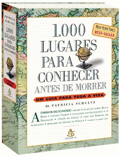 Capa do livro 100 lugares para conhecer antes de morrer