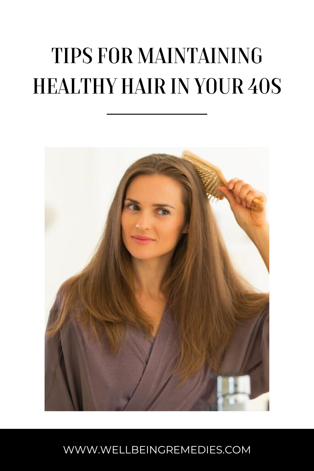 Tips for Maintaining Healthy Hair in Your 40s