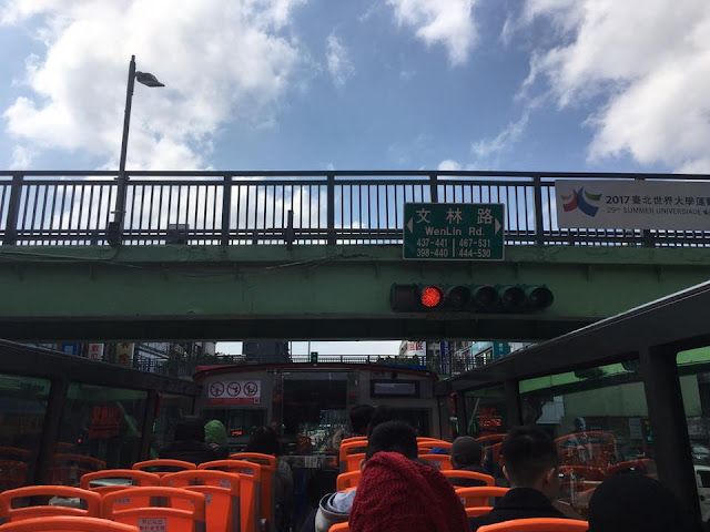 The overpass in Shilin, Taipei, Taiwan