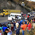 Muere chofer de combi en choque contra camión, en la Naucalpan-Toluca