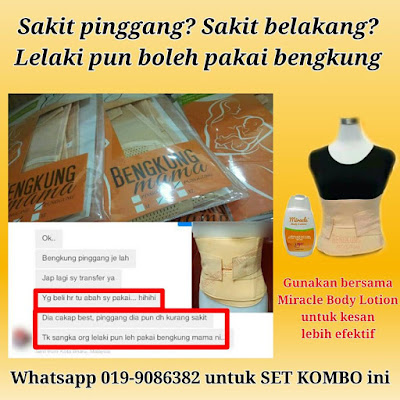 Rahsia Wanita Kekal LANGSING & CANTIK: SAKIT PINGGANG 