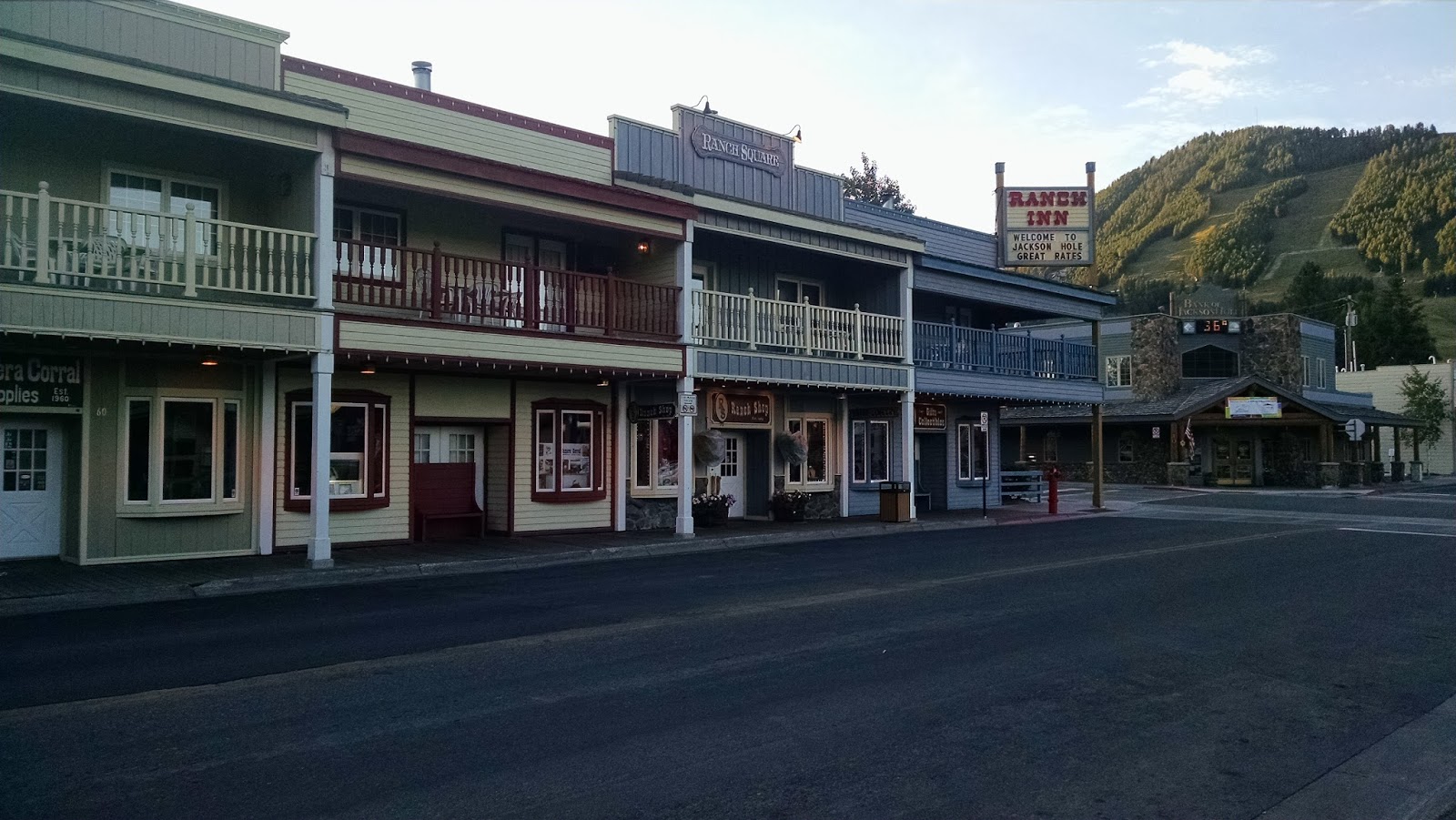 Running on Eddie: Downtown Jackson Hole Wyoming Run