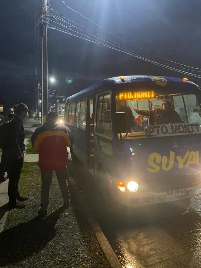 Dan el vamos a piloto de transporte público en Puerto Varas