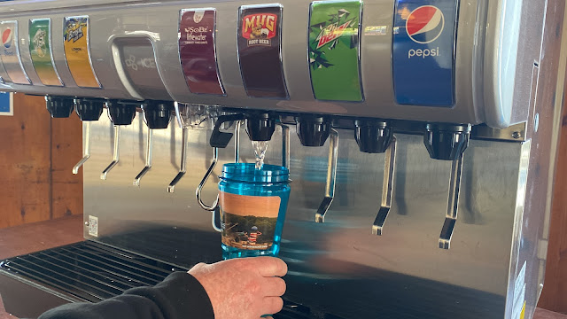 Lake Compounce Refillable Pepsi Soda Station 2022