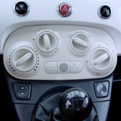 New Fiat 500 dashboard