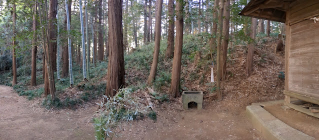 かすみがうら市・田宿天神塚古墳