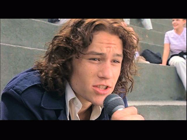 Heath Ledger Ten Things I Hate About You We all loved this movie in middle 